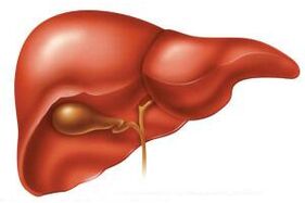 In the acute stage of helminthiasis, the liver may enlarge