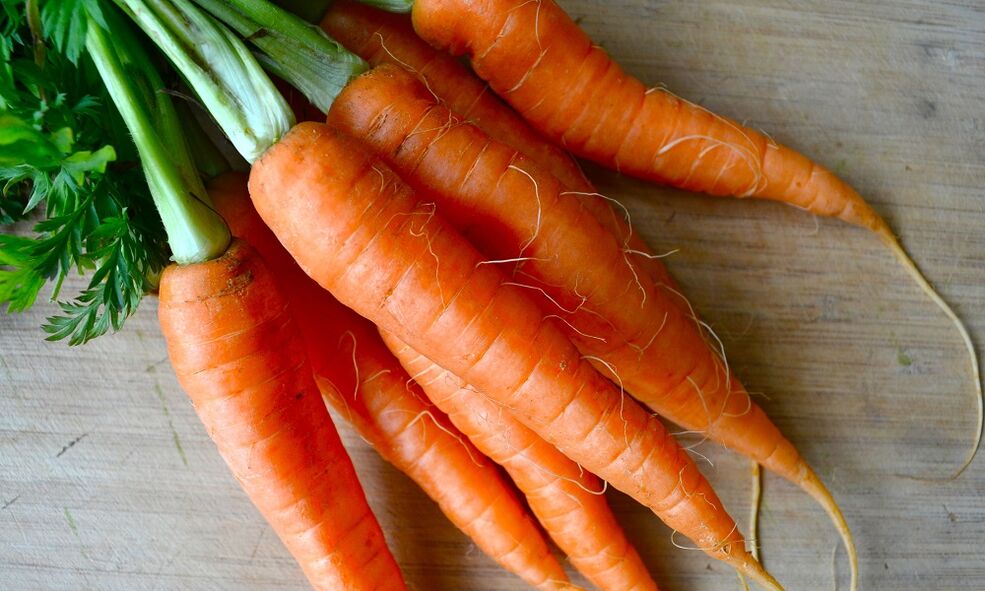 carrots to eliminate parasites